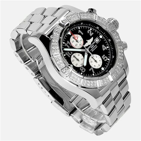 breitling a13370 cena|Breitling super avenger a13370 diamond.